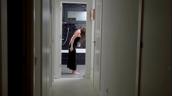 18 year old girl is Subdued in the Bathroom – Rossa Vax