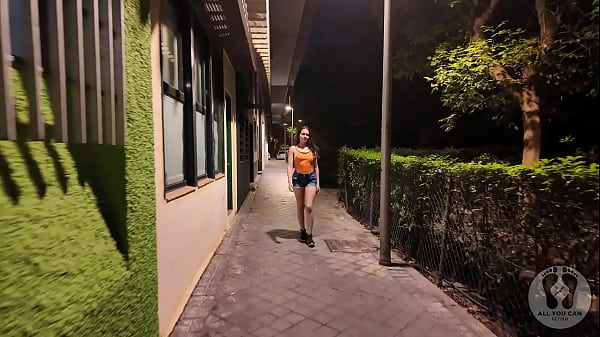 HALLOWEEN INNOCENT LATINA CAUGHT FOR ORAL SEX PUSSY PLAYING