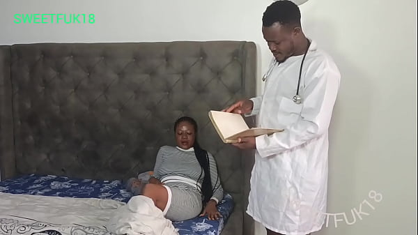 I feel like falling sick everyday this doctor really knows how to handle my Young pussy I can’t get enough of this black Cork