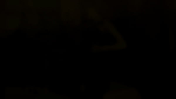 She dance in sexy dress, black and white mood