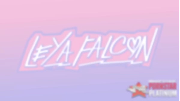 Stunning Blonde Leya Falcon Drinks All Of Kris K’s Creamy Load!