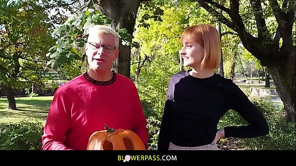 Horny redhead teaches Porno Dan a lesson