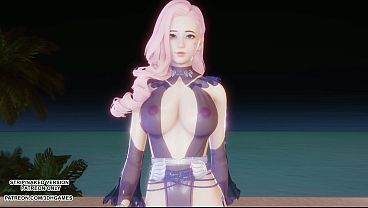 [MMD] Hyolyn – See Sea Seraphine Sexy Kpop Dance League of Legends Hentai Uncensored 4K 60FPS