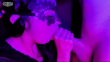 Petite Goth Long-Hair in Black Dress Gets Fucked – Part 1/2