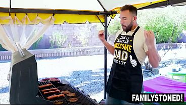 Stepdad Will Pounder has plenty of meat to offer and he needs to give his stepdaughter Serena Hill a taste of his special white sauce