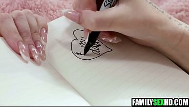 Sneaky Stepdad & Stepdaughter Fuck