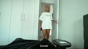 What are you doing with my Panties… Step son?